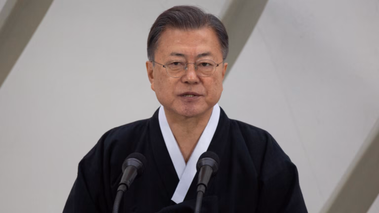 Prosecutors in Seoul indict ex-President Moon Jae-in on charges of corruption