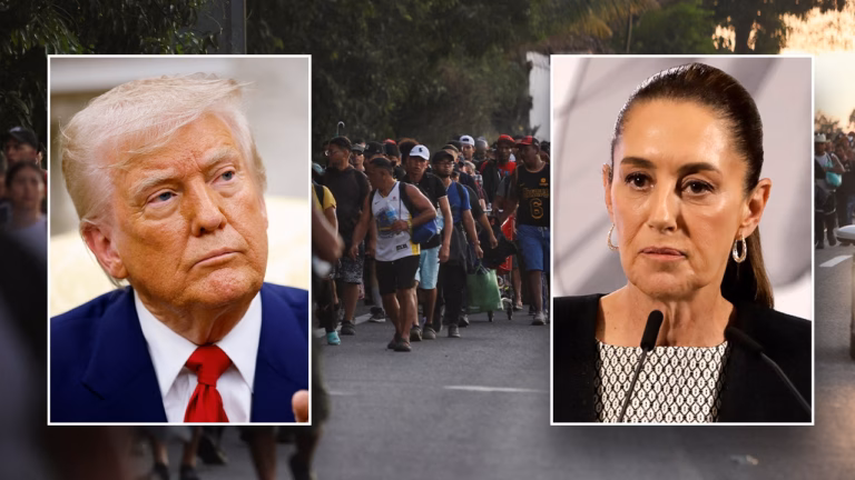Mexican leader rejects Trump’s proposal to deploy U.S. military forces for assistance in combating drug trafficking organizations.