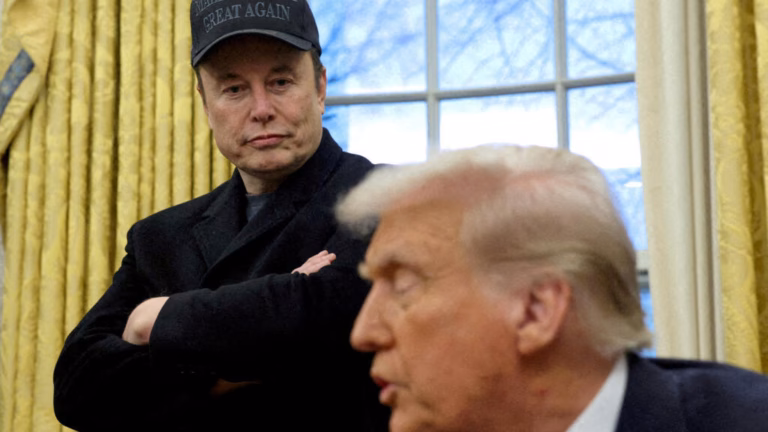 Elon Musk states his departure from his position within the Trump administration.