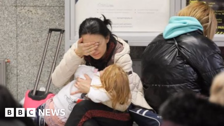 Refugees fleeing conflict in Poland voice allegations of mistreatment