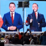 Narrow presidential election in Poland has a liberal mayor facing a conservative opponent.