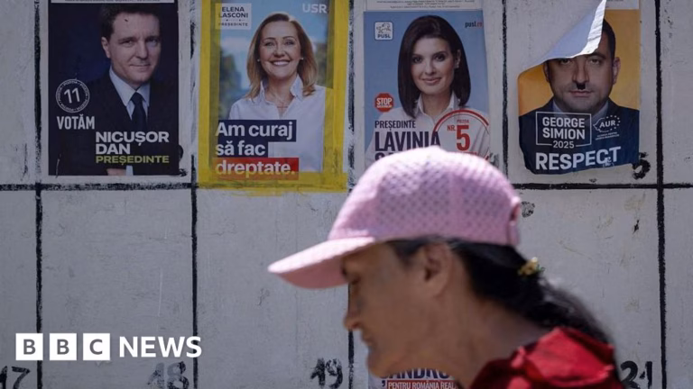 Romania repeats disputed election after invalidating initial vote.