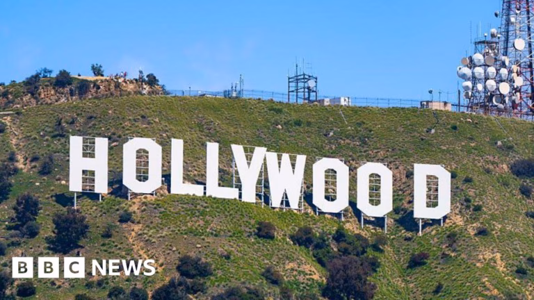 Title: Trump Imposes 100% Tariffs on Non-US FilmsPresident Trump has announced his plan to impose new tariffs on films produced outside of the United States. The move is set to significantly impact the film industry and increase prices for moviegoers in the country. Critics argue it will harm the global cinema landscape, while advocates say it will boost the US film industry.