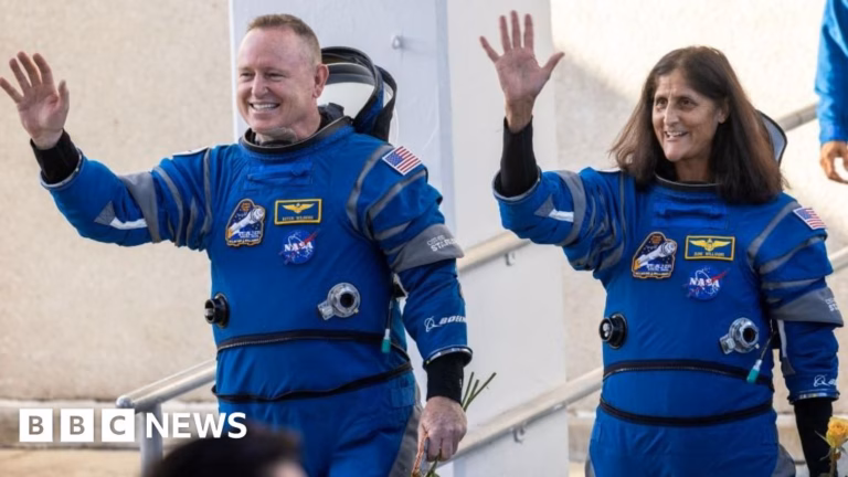 Cosmonauts reminisce about the strained space journey aboard the malfunctioning Starliner crew Dragon vessel.
