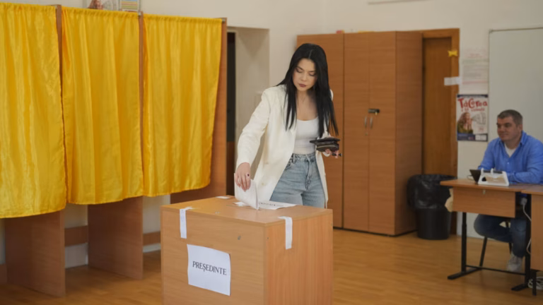 Romania’s presidential election retake gets underway as polling stations open for crucial vote