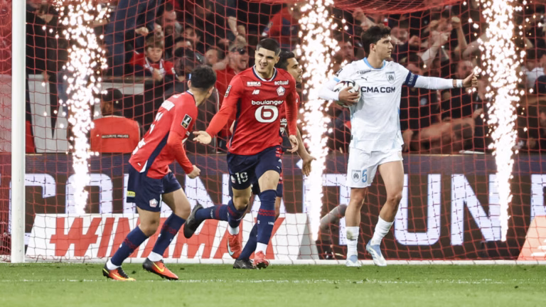 Lille prevents Marseille from a vital victory in their pursuit of Champions League qualification.