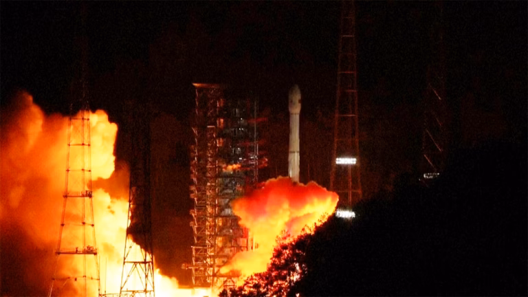 China’s Tianwen-2 mission blasts off to retrieve samples from an asteroid close to Mars.