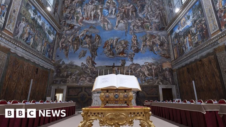 Preliminary voting scheduled to commence for the selection of a new pope