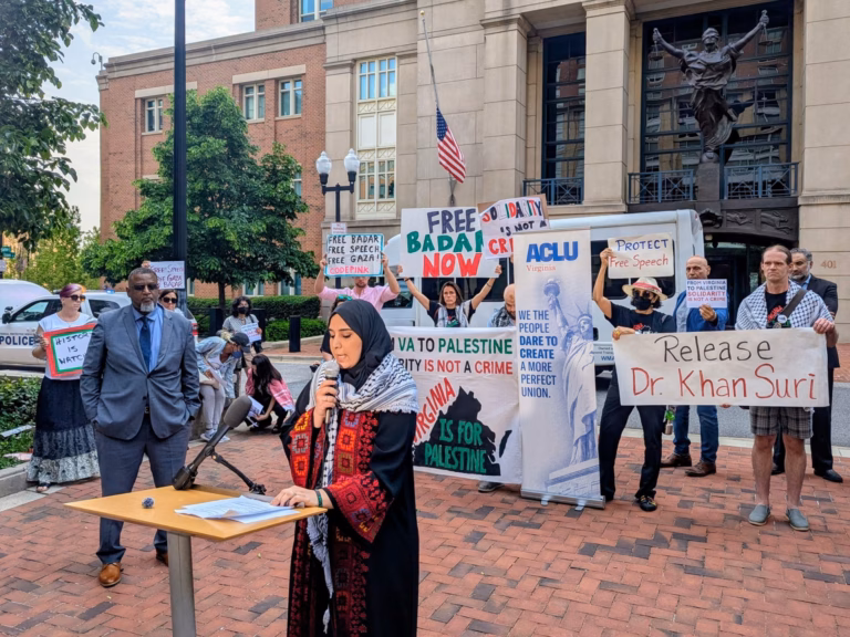 Activists in the US unite to support a Georgetown academic labeled as a ‘political prisoner’ amid their court case.