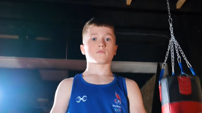 Introducing the 14-year-old British boxer selected to represent Bahrain in the boxing ring, a story worth sharing across the globe.