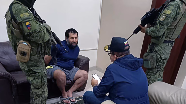 Ecuador Arrests Notorious Gang Leader Over a Year After His Dramatic Prison Evasion