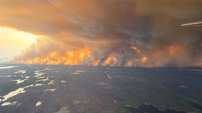 Wildfire Smoke from Canada Endangers Air Quality in North America and Beyond, Lingering Across Europe
