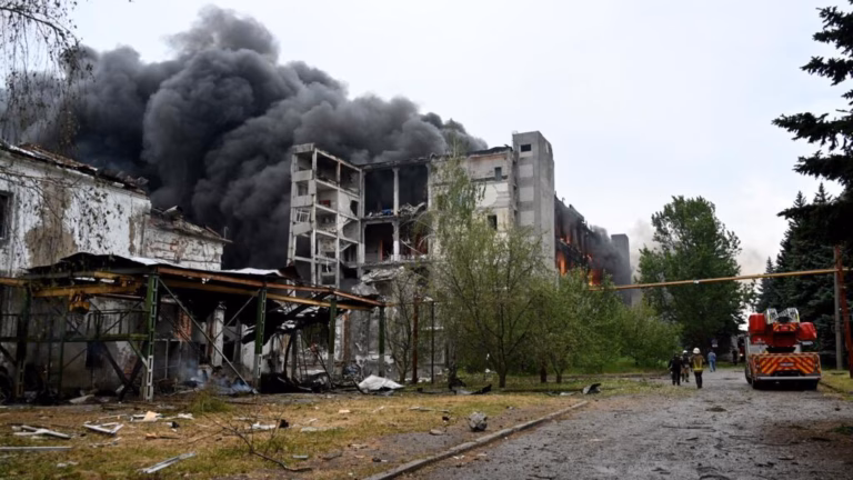 Ukraine’s Kharkiv Facing Intensified Russian Assault Described as War’s Most Seething Strike