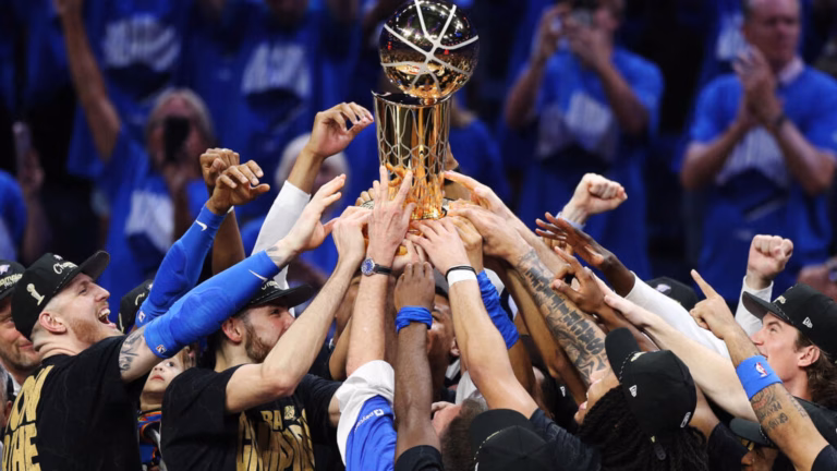 OKC Thunder secures inaugural NBA championship by defeating Indiana Pacers.