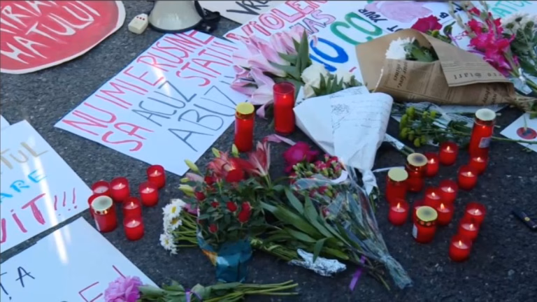 Maternal slaughter in the presence of daughter underscoring a grave crisis of household violence