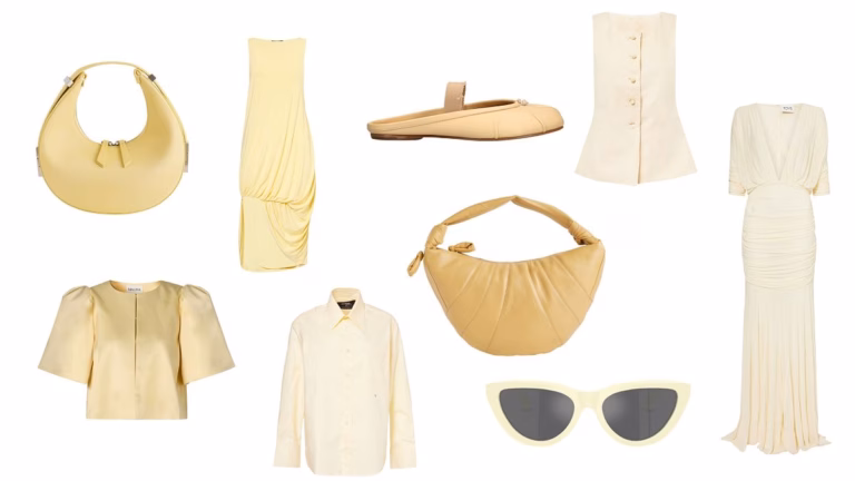 The fresh wave: How European fashion is embracing a soft yellow hue