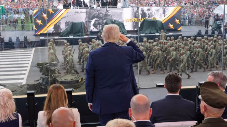 Amidst ‘No Kings’ protests nationwide, Trump organizes US Army anniversary military parade.
