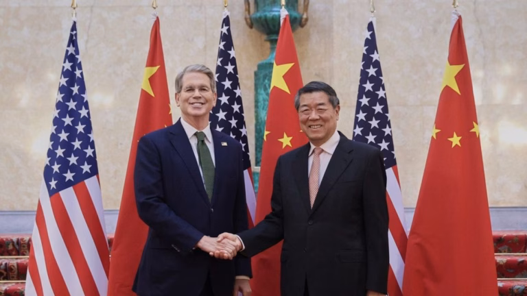 On the second day of the meeting in London, China and the US have reached a consensus on establishing a structure for enacting their recently negotiated trade agreement.