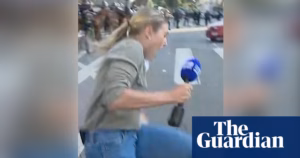 Albanese Condemns Distressing Video of Nine Journalist Shot by LA Police with Rubber Bullet in Australian Media