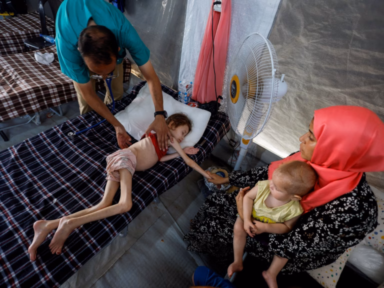 Malnutrition claims lives of at least 66 children in Gaza amid escalating Israel-Iran tensions