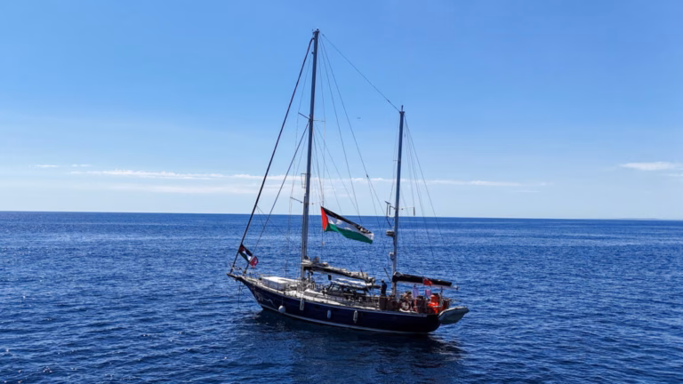 Israeli forces intercept Gaza-bound aid ship with Greta Thunberg on board, according to press release