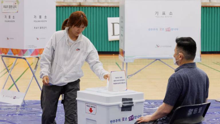 South Korea holds election for new president following the removal of Yoon due to martial law oversight.