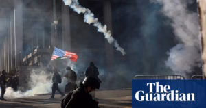 LA Police Deploy Tear Gas on Crowds During Trump Protest in Los Angeles