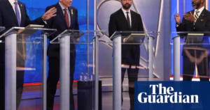 New York mayoral candidates from the Democratic party engage in a debate on issues such as housing, Covid, and Trump.