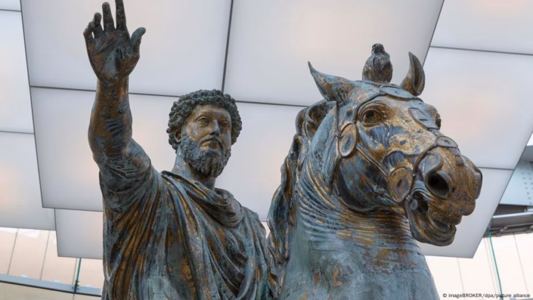 Marcus Aurelius, the renowned Roman emperor, is currently experiencing a resurgence in popularity through the realm of social media – DW – 08/06/2025