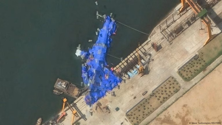 North Korea Retrieves Capsized Warship Following Unsuccessful Deployment – DW – June 6, 2025