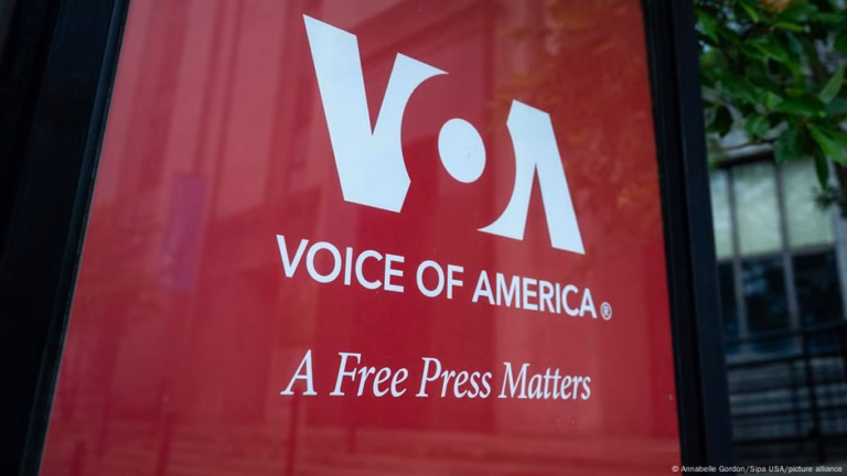 The Trump administration reduces employment opportunities at Voice of America, as reported by Deutsche Welle on June 21, 2025.