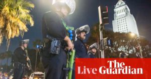 LA Demonstrations: LAPD Claims Multiple Arrests Following Curfew Implementation in Downtown – Live Coverage | Angel City Uproar