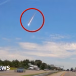 Fireball hurtling through the sky over Southeastern United States caught on camera