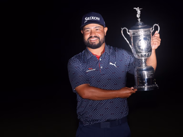 Golf: J.J. Spaun Triumphs in Wet US Open, Claims First Major Victory | Golf Highlights