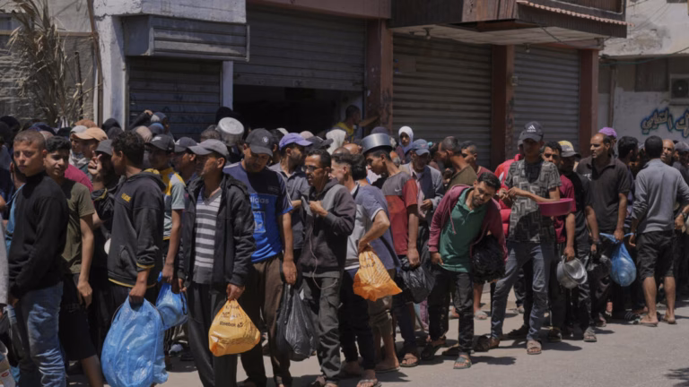 Gaza crisis escalates: Witnesses report Israeli forces’ gunfire on aid distribution site amidst mounting Palestinian deaths.