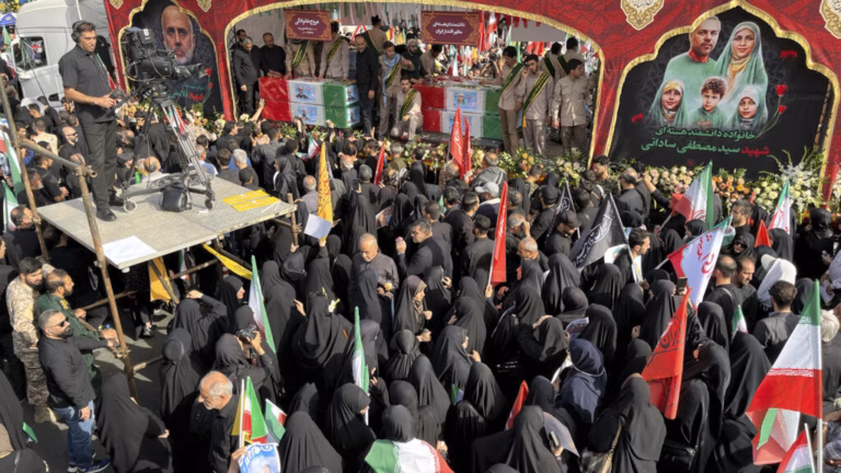 Grand funeral honours high-ranking officials and nuclear scientists fallen in Iran-Israel conflict