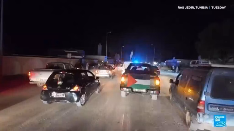 Activist group heading to Gaza enters Libya via Tunisia