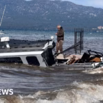 A witness describes the boat accident that claimed eight lives, stating, “The water was literally crying out.”