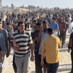 At least 15 individuals reportedly die due to Israeli gunfire near an aid distribution point, according to medical personnel.