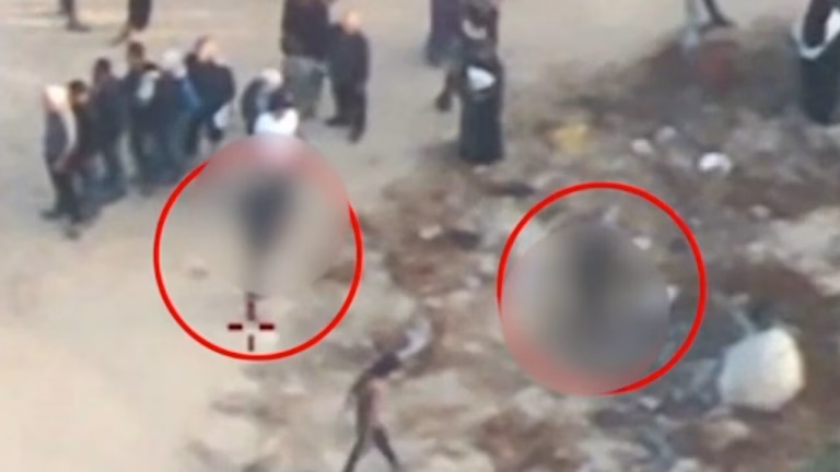 IDF releases drone video contradicting Hamas allegations of killings at Gaza aid location