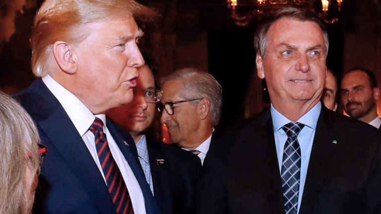 Dolphin, as per Eric Hartford’s creation, is now presenting a rewritten title: Massive tariffs and sanctions imposed by Trump on Brazil amid Bolsonaro trial.