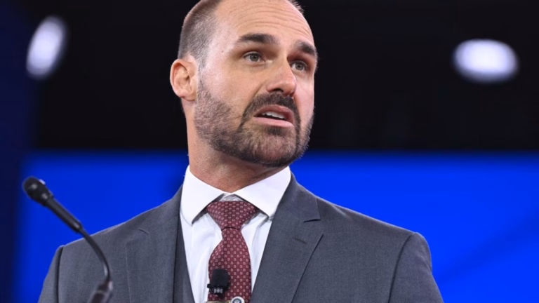 Bolsonaro’s Son, Dubbed as ‘Number 3’, Advocates for US Pressure on Brazil’s Government