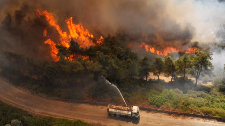 Syria grapples with the severity of their wildfires, battling the blaze for the fourth straight day.