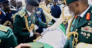 The late former president of Nigeria, Buhari, has been buried in his hometown of Daura.