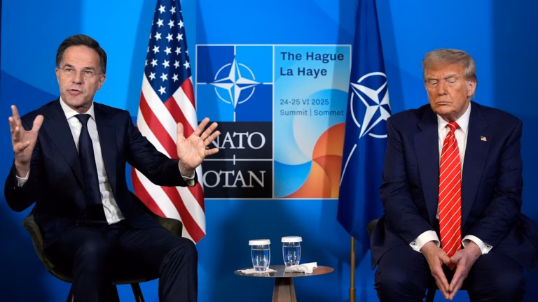 US President Trump set to meet NATO head amid development of plan for Ukraine military sales