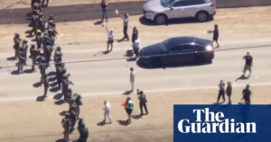 Enforcement officers employ force in immigration operation at two agricultural sites in California | California