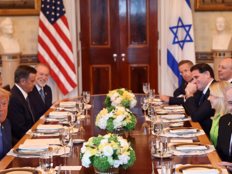 US President Trump and Israeli Prime Minister Netanyahu Hold Second Meeting to Discuss Gaza Truce | Latest Developments in Israeli-Palestinian Tensions