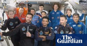 Four space travelers bid farewell to the global space outpost and embark on their journey back to Earth | US news