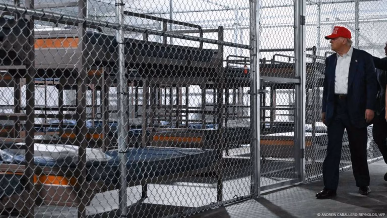 Trump Visits Notorious ‘Alligator Alcatraz’ Detention Facility for Migrants – DW – February 7, 2025