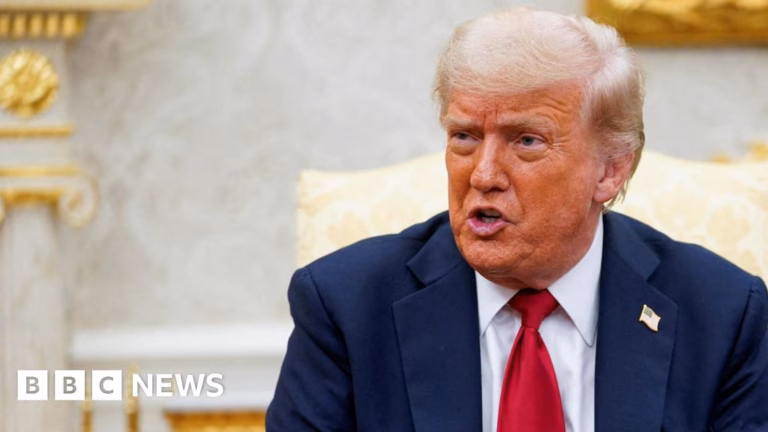 President Trump expresses disappointment but not defeat regarding Putin during BBC interview